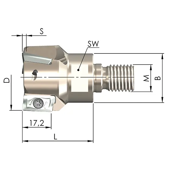 Immagine 2 del prodotto “ESF-32-42-M16-49-3 ”