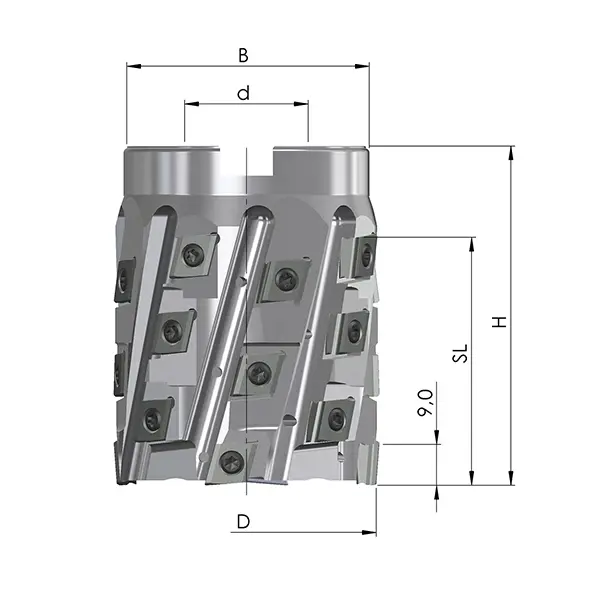 Immagine 2 del prodotto “VZF-50-54-T09-3 KD22 ”
